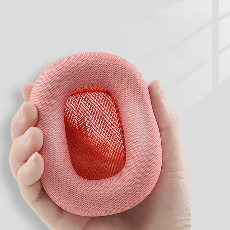 2 PCS Foam Earpads Earmuffs For AirPods Max(Mesh Light Gray) by bashfashion