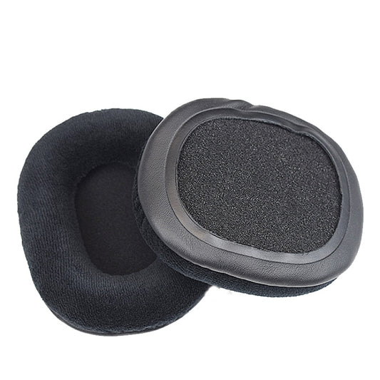 1 Pair Headset Earmuffs For Audio-Technica ATH-M50X/M30X/M40X/M20X, Spec: Black-Fluff by bashfashion