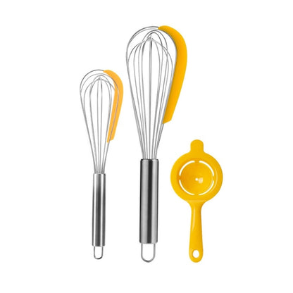 3 in 1 Household Multifunctional Manual Egg Beater Cream Whisk by bashfashion