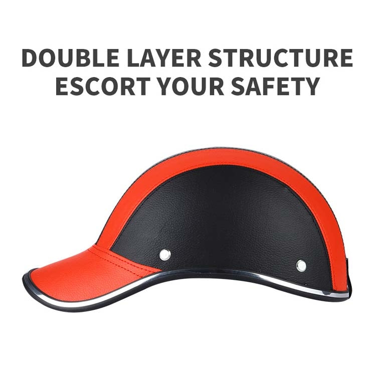 BSDDP A0322 Summer Half Helmet Lightweight Safety Helmet(Orange) by BSDDP
