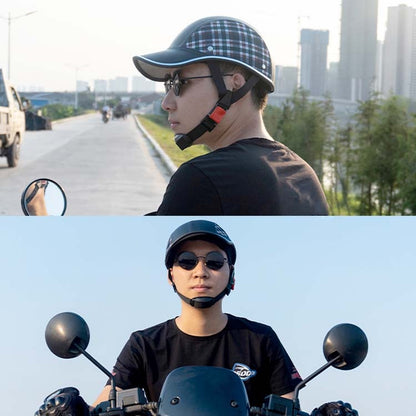 BSDDP A0322 Summer Half Helmet Lightweight Safety Helmet(Orange) by BSDDP