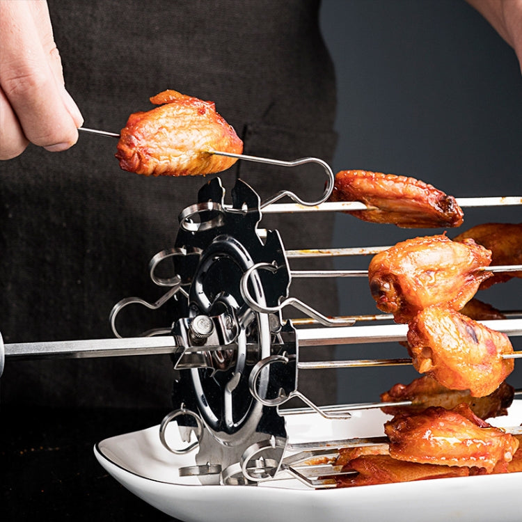 Long 25cm Air Fryer Electric Oven Lamb Skewer Grill by bashfashion