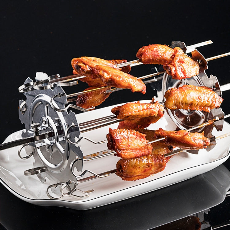 Short 20cm Air Fryer Electric Oven Lamb Skewer Grill by bashfashion