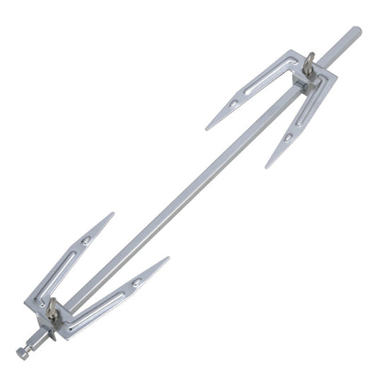 Stainless Steel Roast Chicken Skewer Cook Oven BBQ Grilled Fork by bashfashion