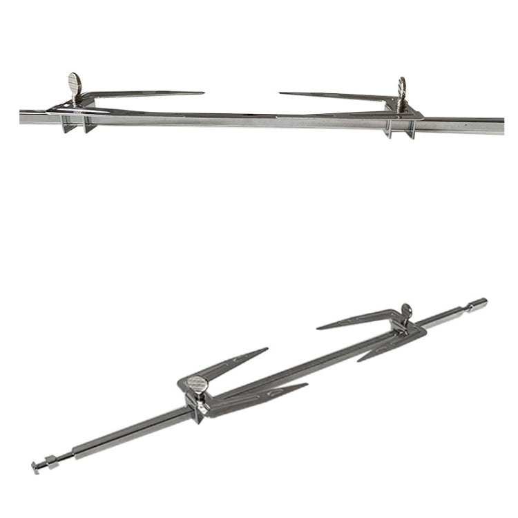 Stainless Steel Roast Chicken Skewer Cook Oven BBQ Grilled Fork by bashfashion