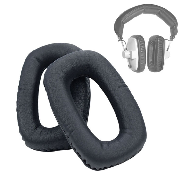 1 Pair Sponge Earpads for Beyerdynamic DT100 / DT102 / DT108 / DT109(Black) by bashfashion