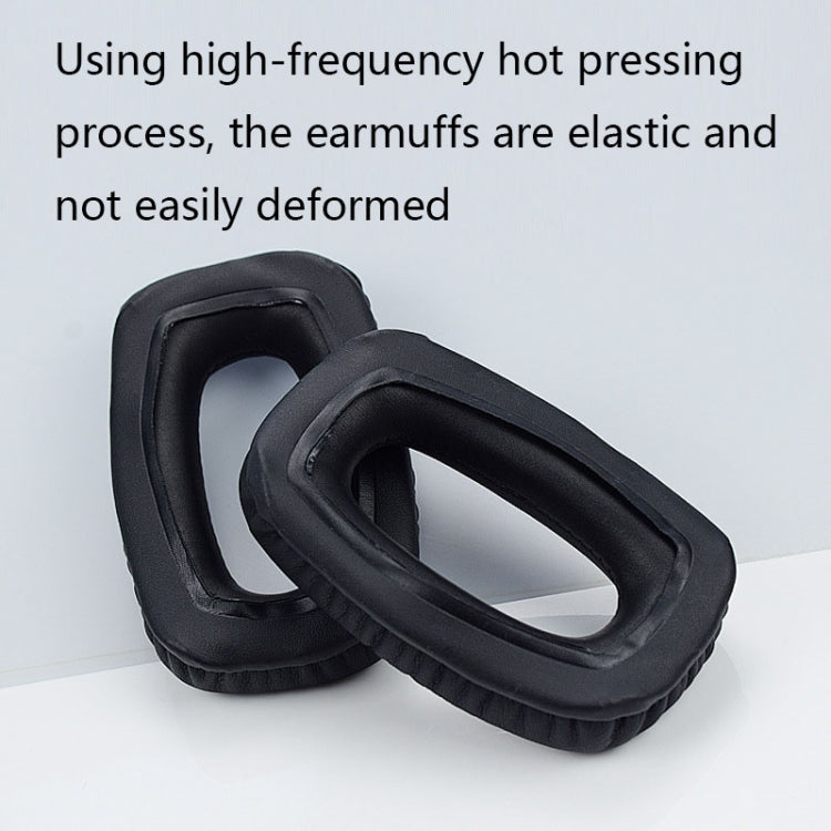 1 Pair Sponge Earpads for Beyerdynamic DT100 / DT102 / DT108 / DT109(Black) by bashfashion