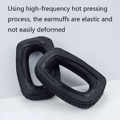 1 Pair Sponge Earpads for Beyerdynamic DT100 / DT102 / DT108 / DT109(Black) by bashfashion