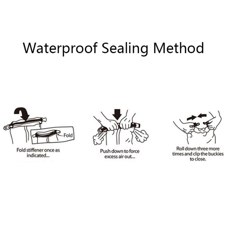 LUCKSTONE 35L Outdoor Rafting Swimming Waterproof Backpack(Yellow Black) by bashfashion