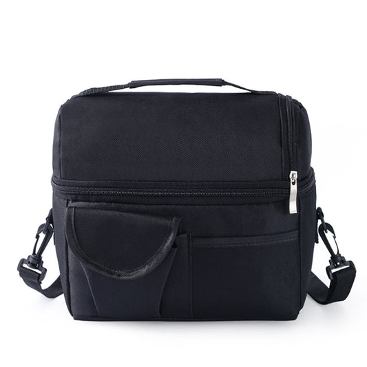 Double Insulation Bag Breast Milk Fresh Bag Bottle Mummy Bag(Black) by bashfashion