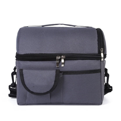 Double Insulation Bag Breast Milk Fresh Bag Bottle Mummy Bag(Grey) by bashfashion