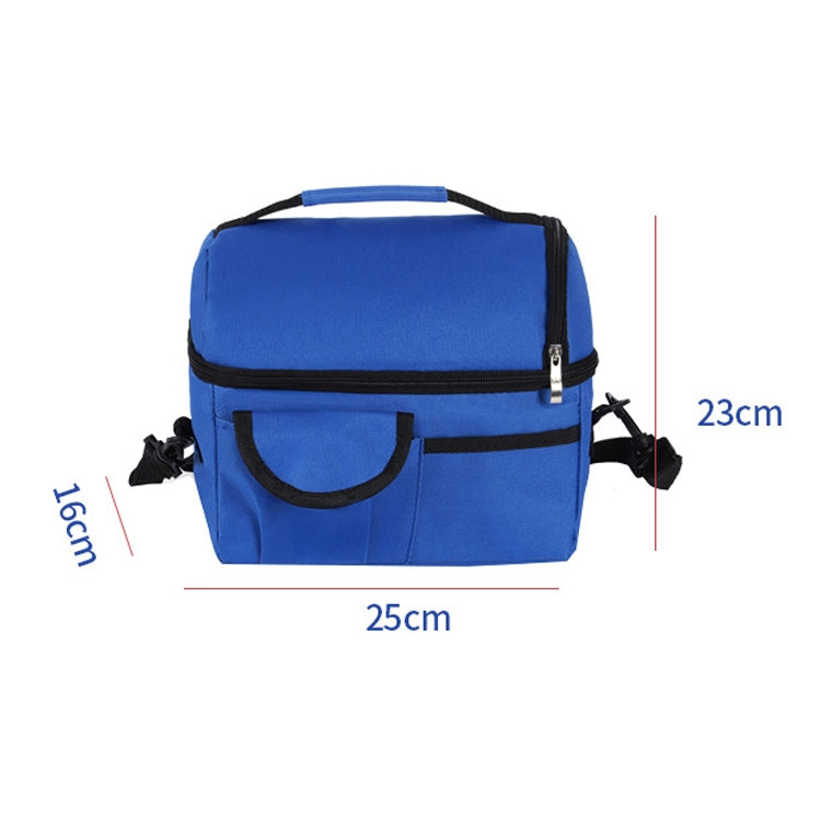 Double Insulation Bag Breast Milk Fresh Bag Bottle Mummy Bag(Royal Blue) by bashfashion