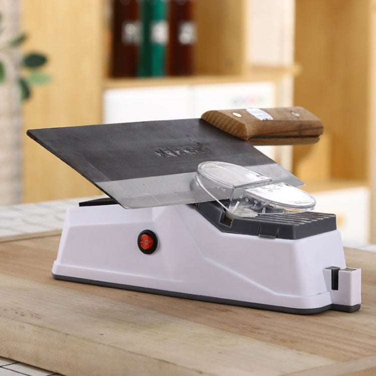 JJ-1 Kitchen Electric Double Sided Knife Sharpener, Specification: USB Plug by bashfashion