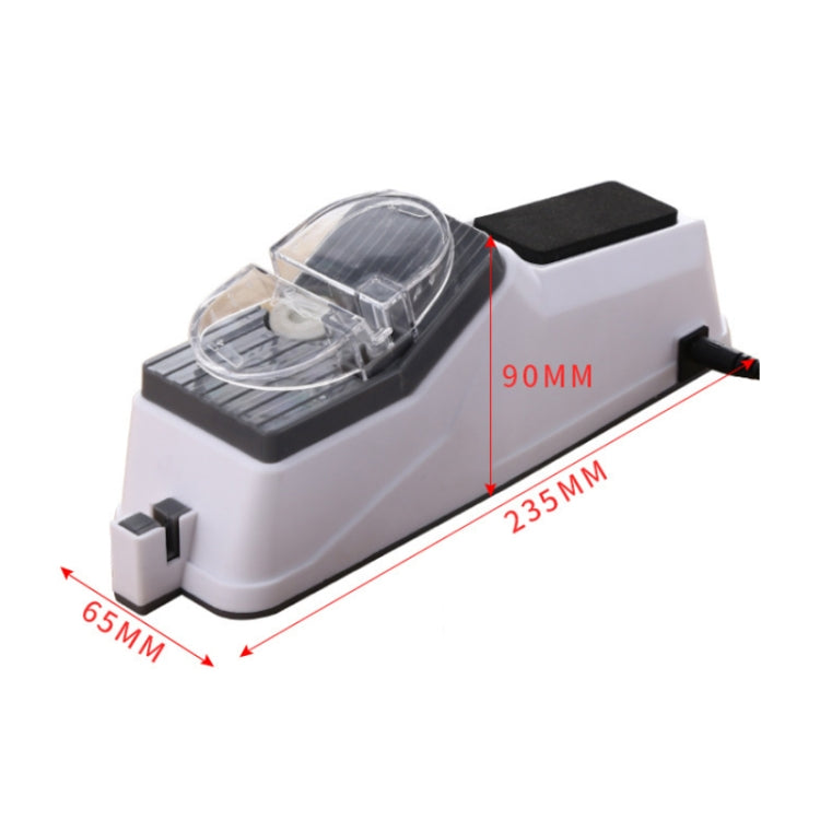 JJ-1 Kitchen Electric Double Sided Knife Sharpener, Specification: CN Plug by bashfashion
