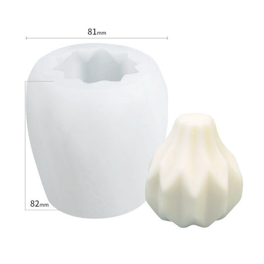 Scented Candle Silicone Mold DIY Handmade Soap Mold, Specification: Multi-star by bashfashion