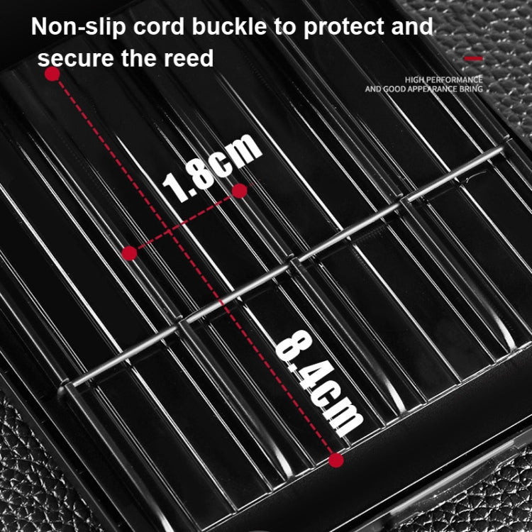 SOLO SR-85 Sax Reed Case Can Holds 8 Reeds by SOLO