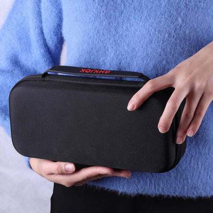 CHKJOK Game Console Bracket Function EVA Protective Sleeve For Switch Oled(Black) by CHKJOK