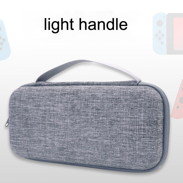 CHKJOK Game Console Bracket Function EVA Protective Sleeve For Switch Oled(Gray) by CHKJOK