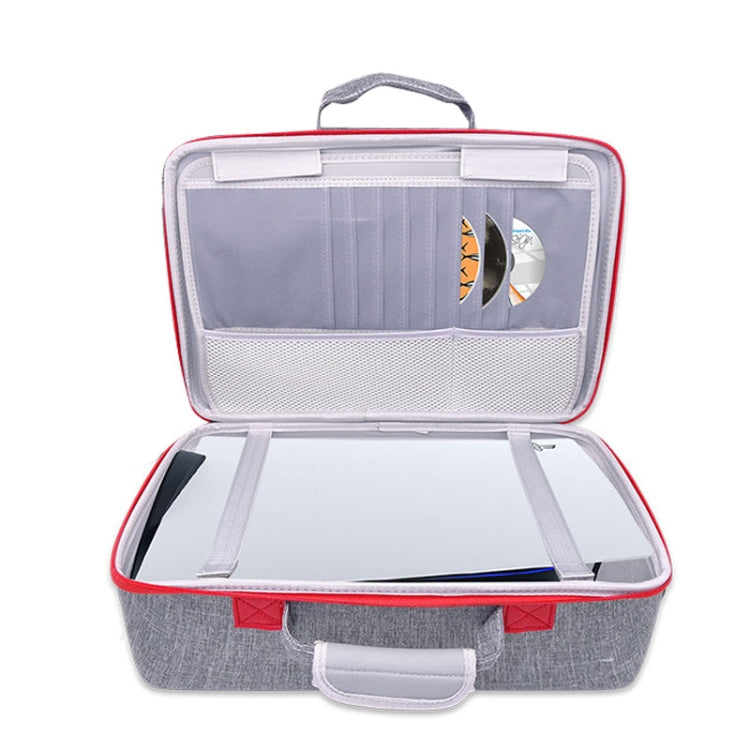 GH1881 Portable Game Console Storage Bag For PS5(Gray) by bashfashion