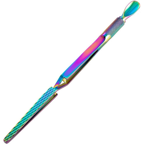 X-Shaped Stainless Steel Shaping Clip Nail Art Tools, Specification type: Colorful Titanium Diamond by bashfashion