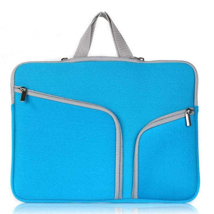 T228 Diving Material Computer Bag Multi-pocket Laptop Liner Bag, Size: 15.6 Inch(Blue) by bashfashion