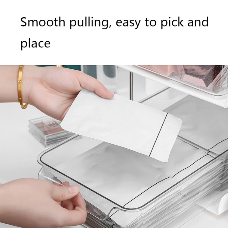 Washbasin Skin Care Products Transparent Storage Rack, Spec: Double Layers by bashfashion