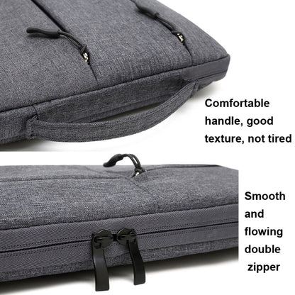 Zipper Type Polyester Business Laptop Liner Bag, Size: 13.3 Inch(Dark Gray) by bashfashion