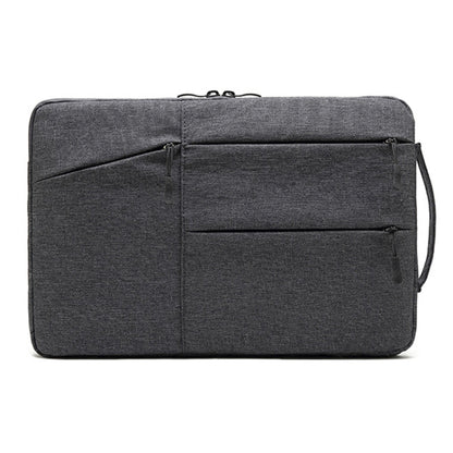 Zipper Type Polyester Business Laptop Liner Bag, Size: 14 Inch(Dark Gray) by bashfashion