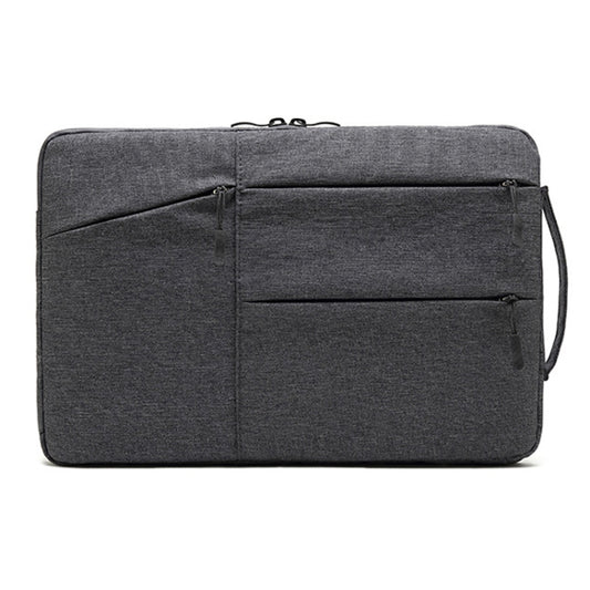 Zipper Type Polyester Business Laptop Liner Bag, Size: 14 Inch(Dark Gray) by bashfashion
