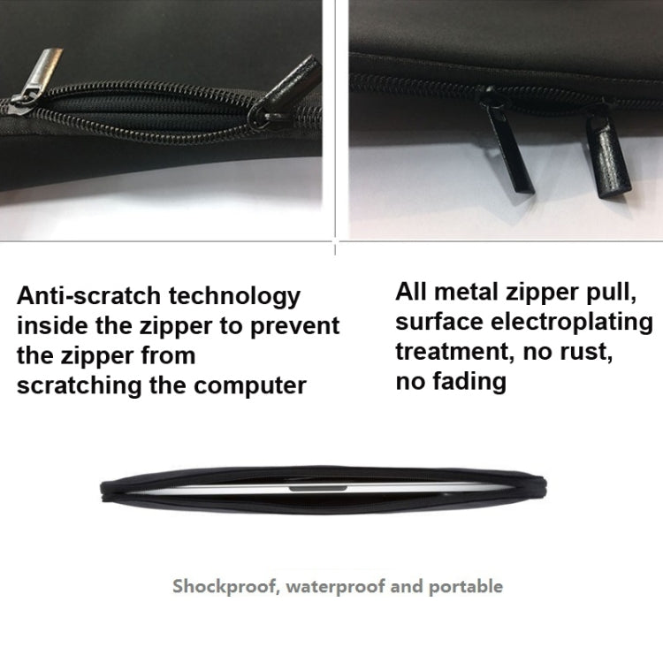 Without Elastic Band Diving Material Laptop Sleeve Computer Case, Size: 14 Inch by bashfashion
