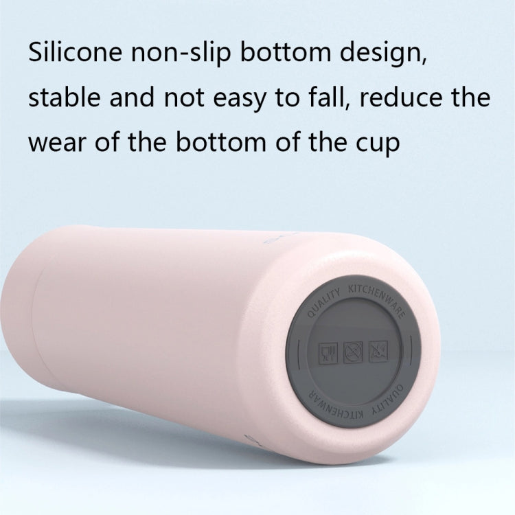 Saylee 304 Stainless Steel Portable Thermos Cup, Capacity: 350ml(Deep Pink) by Saylee