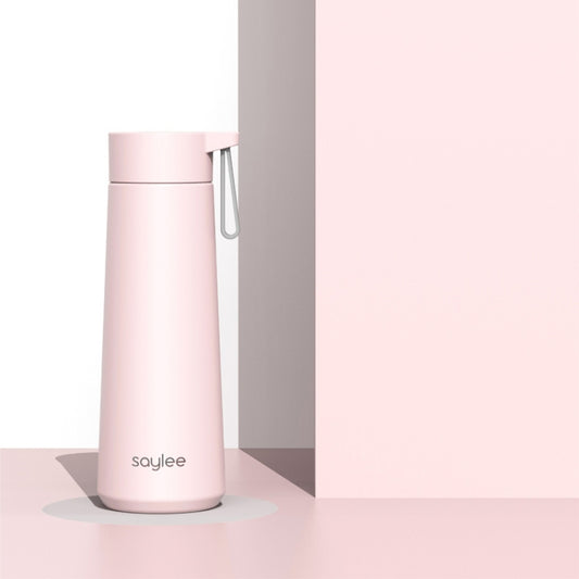 Saylee 304 Stainless Steel Portable Thermos Cup, Capacity: 420ml(Light Pink) by Saylee