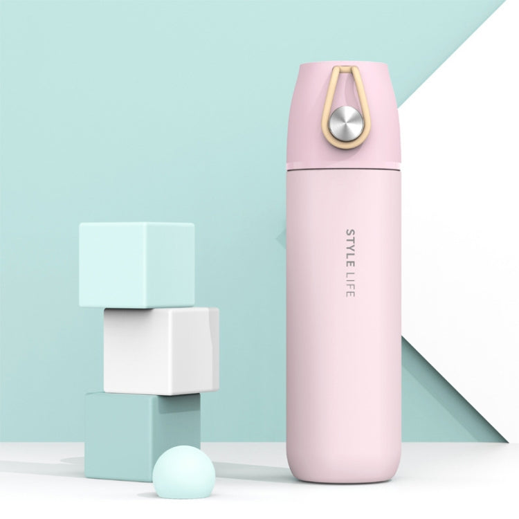 Saylee 304 Stainless Steel Vacuum Thermos Cup, Capacity: 450ml(Pink) by Saylee