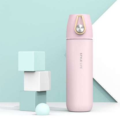 Saylee 304 Stainless Steel Vacuum Thermos Cup, Capacity: 450ml(Pink) by Saylee