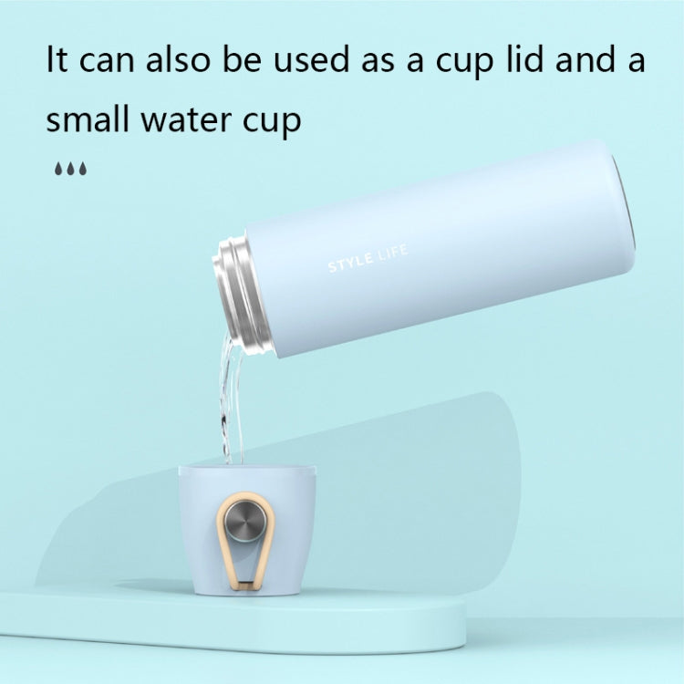 Saylee 304 Stainless Steel Vacuum Thermos Cup, Capacity: 450ml(Blue) by Saylee