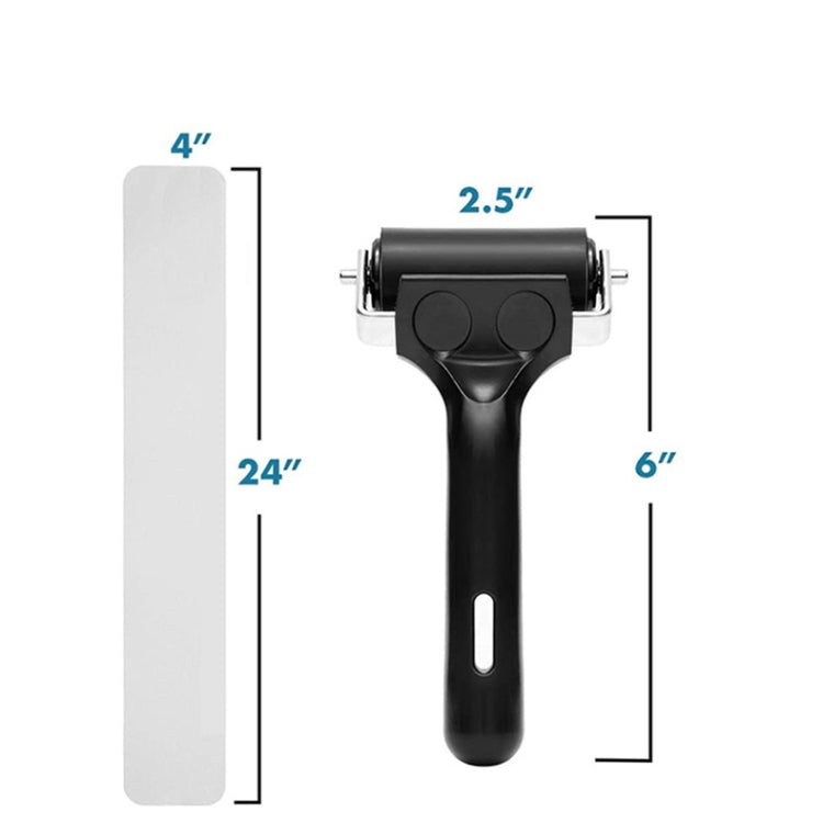 15 PCS PEVA Rubber Non-marking Step Non-slip Tape,Size: 10 x 81cm(Gravel Black) by bashfashion