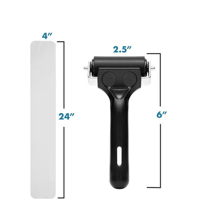 15 PCS PEVA Rubber Non-marking Step Non-slip Tape,Size: 15 x 81cm(Gravel Black) by bashfashion