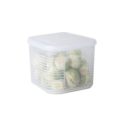 A2958 Chopped Onion Garlic Refrigerator Preservation Box with Lid, Specification: Small by bashfashion