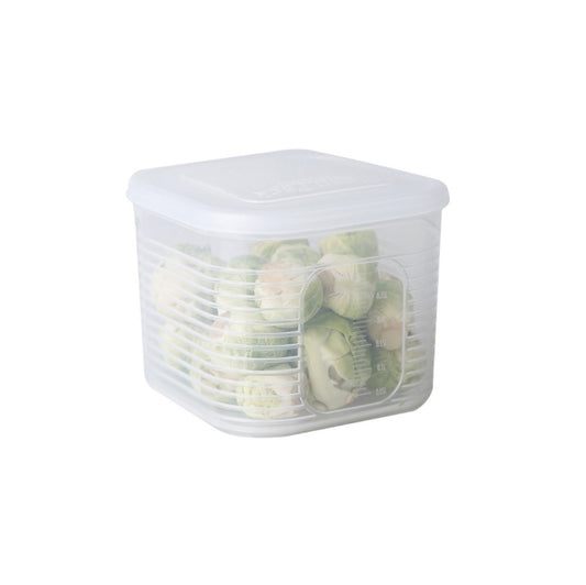 A2958 Chopped Onion Garlic Refrigerator Preservation Box with Lid, Specification: Small by bashfashion