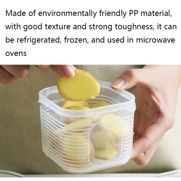 A2958 Chopped Onion Garlic Refrigerator Preservation Box with Lid, Specification: Small by bashfashion