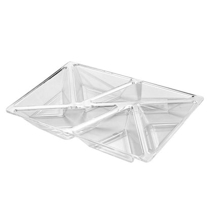 6 In 1 Multifunctional Compartmental Fruit Tray, Style: Transparent by bashfashion