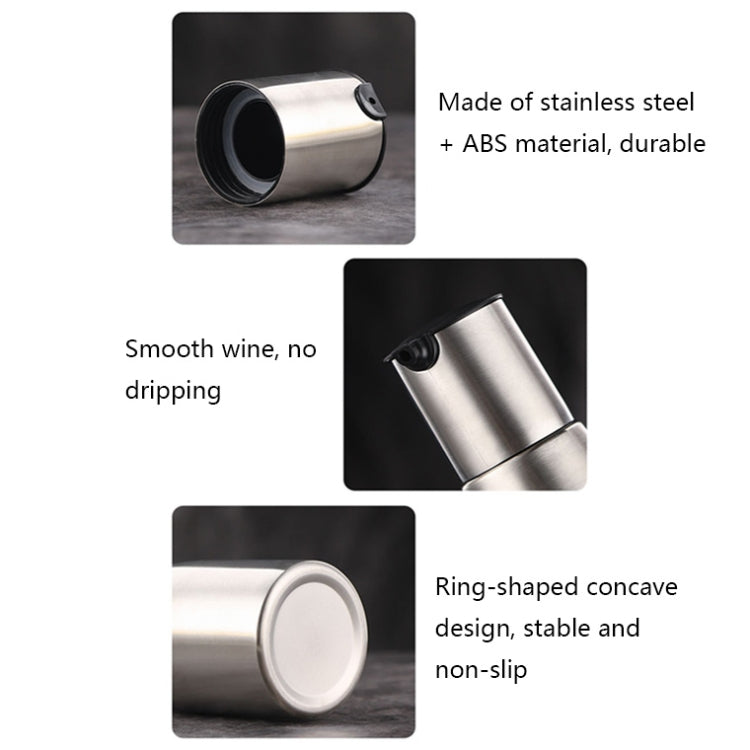 Stainless Steel Quantitative Wine Dispenser(380ml) by bashfashion