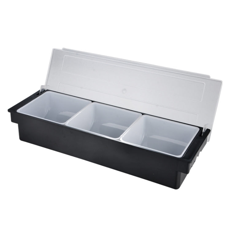 Large Capacity Compartmentalized Fruit Box, Specification: Three Grids by bashfashion