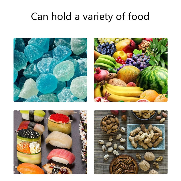 Large Capacity Compartmentalized Fruit Box, Specification: Three Grids by bashfashion