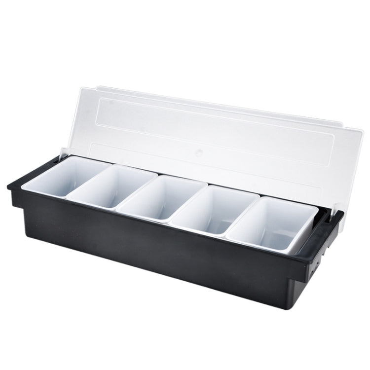 Large Capacity Compartmentalized Fruit Box, Specification: Five Grids by bashfashion