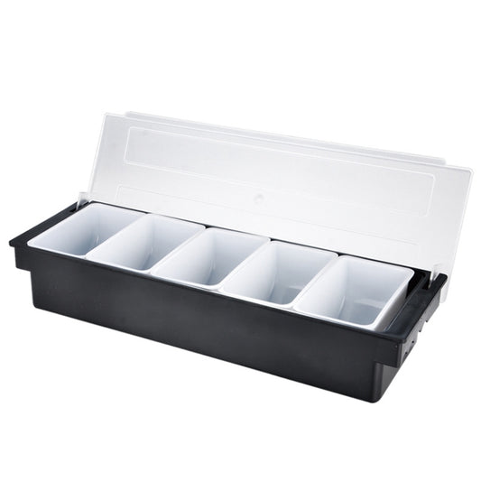 Large Capacity Compartmentalized Fruit Box, Specification: Five Grids by bashfashion