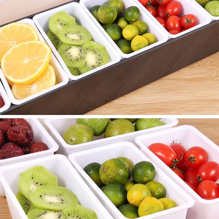Large Capacity Compartmentalized Fruit Box, Specification: Six Grids by bashfashion