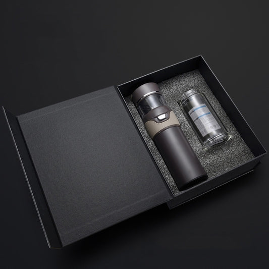 101-500ML Insulation Cup Tea Water Separation Tea Cup,Style: Coffee Double Cup+Gift Box by bashfashion