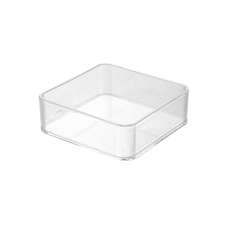 2 PCS Geometric Snack Plate, Style: Big Quartet (Transparent) by bashfashion