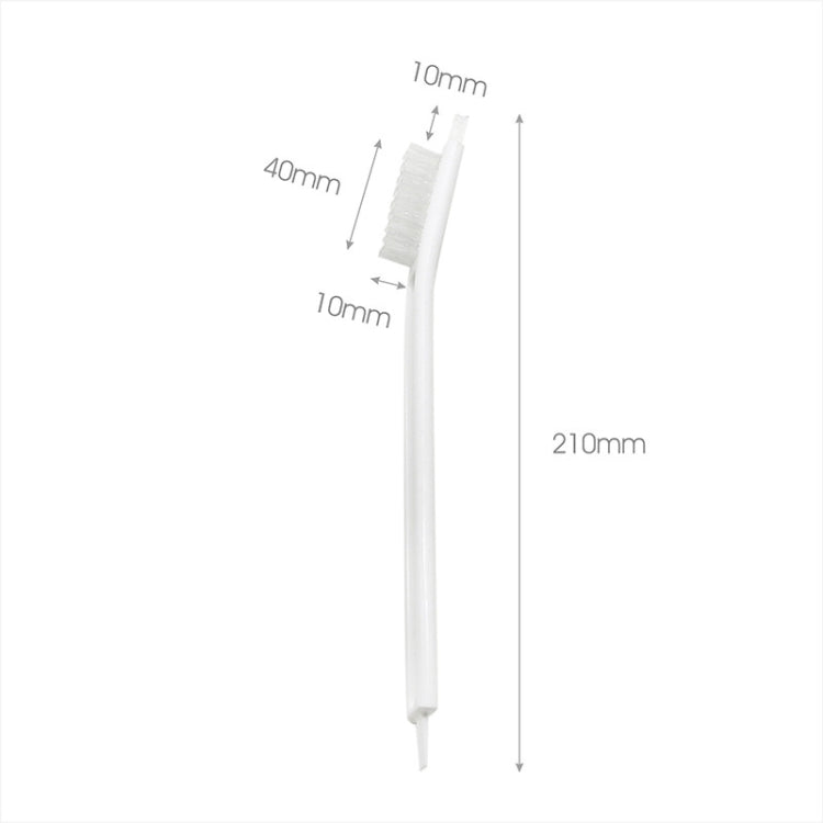 8 PCS Soymilk Machine Juicer Cleaning Brush Nylon Small Brush(White) by bashfashion